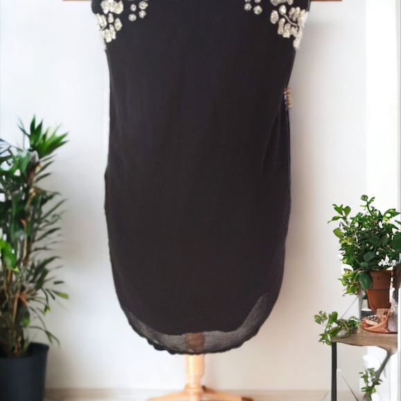 FOREVER 21 DANCING QUEEN SLEEVELESS SEQUIN RHINESTONE DRESS SIZE MEDIUM - Picture 7 of 10